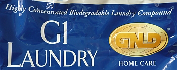 GNLD's biodegradable G1 Laundry Compound doesn't contain any ash or fillers. That means it rinses completely out of your clothes, leaving no residues to make you itch...