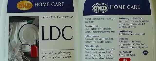 GNLD's LDC...very effective, economical, biodegradable cleaner with many uses around the home and office